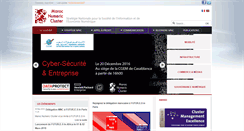 Desktop Screenshot of marocnumericcluster.org